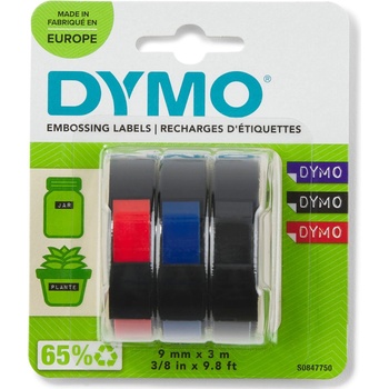 DYMO Лента за етикетни принтери Dymo Ribbon S0847750 - Black/Red - Multipack - PN S0847750 + (S0847750)
