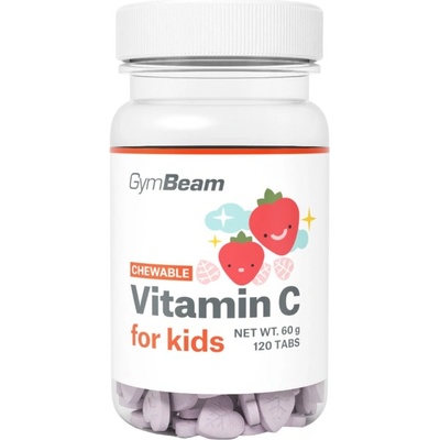 GymBeam Chewable Vitamin C for Kids [120 Дъвчащи таблетки]