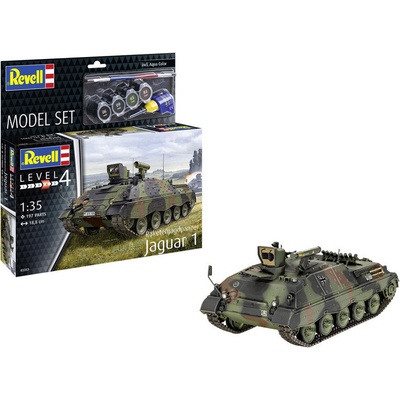 REVELL Plastic ModelKit military 03353 Raketenjagdpanzer Jaguar 1 1:35
