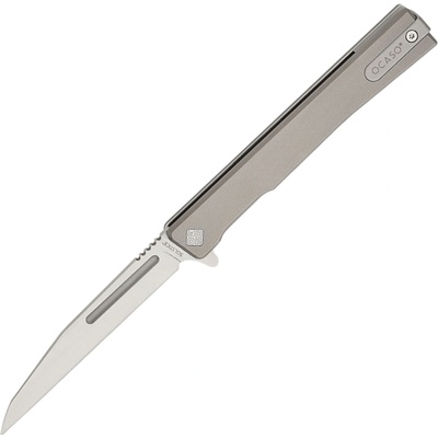 Ocaso Solstice Titanium + Satin / Wharncliffe 8WTS