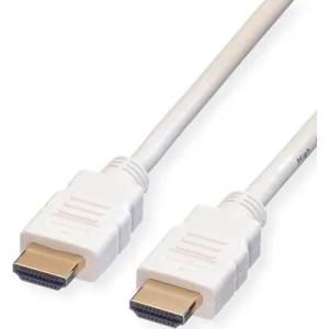 Roline Cable HDMI M-M, v1.4, 1.5m, White, Roline 11.04. 5704