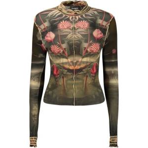 DESIGUAL Дамска блуза с дълъг ръкав desigual, Размер m, Цвят Черен (26wwtk34_ne2000)