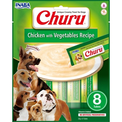 Churu Dog Chicken with Vegetables 8 x 20 g