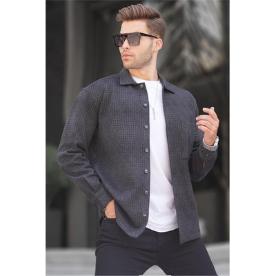 Madmext Мъжка риза 6711 - Антрацит #395363 (395363_Антрацита)