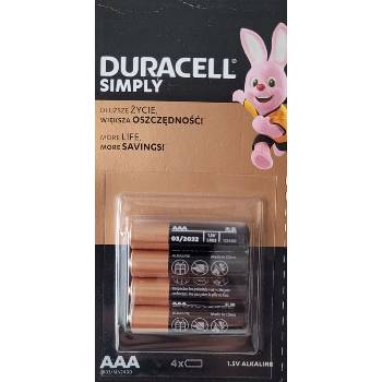 Duracell Basic AAA 4ks 10PP100005