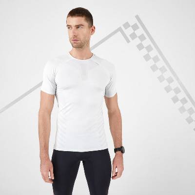 Kiprun bežecké tričko Skincare priedušné biele