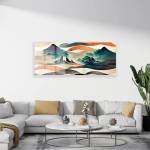 Art gift Стъклено АРТ пано - Тихи върхове