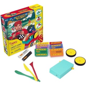JOVI Tech Crazy Cars Set Пластилин за деца Състезание (JT101)