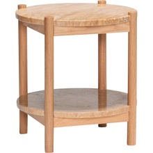 Hübsch Trava Wood / Travertin