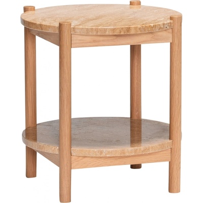 Hübsch Trava Wood / Travertin