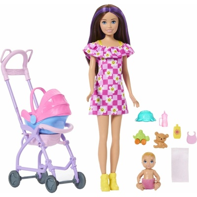 Barbie hracia sada kočík