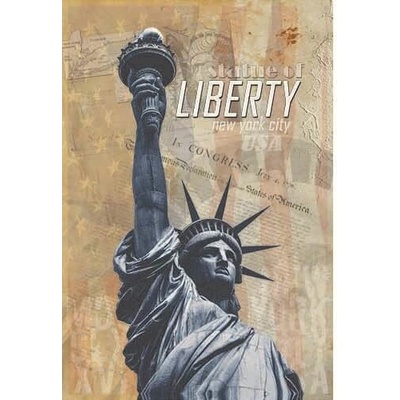 Ceduľa Socha Slobody - USA Liberty