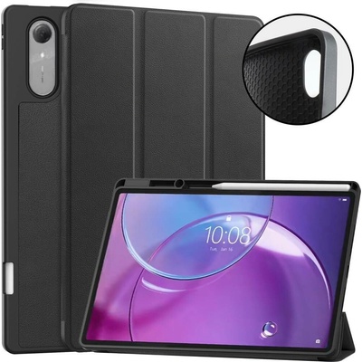 Vsechnonamobil 141463 LEATHER Zaklápěcí kryt pro Lenovo Idea Tab Pro Gen 2 černý