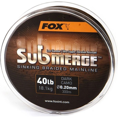 FOX Плетено влакно FOX Submerge Braid Dark Camo (940291)