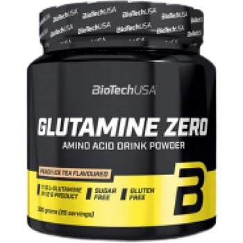 BioTechUSA Glutamine Zero [300 грама] Студен чай праскова