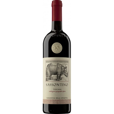 La Spinetta Sassontino červené 2007 14% 0,75 l (holá láhev)