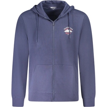 Wrangler Мъжки суитшърт с цип wrangler, Размер m, Цвят Синьо (112362887_blnavy)