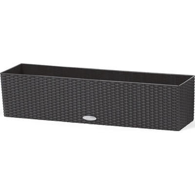Lechuza Samozavlažovací truhlík Balconera Cottage plast šedá 80 x 19 x 19 cm 15612