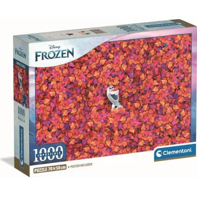 Clementoni - Puzzle Impossible: Frozen - 1 000 piese