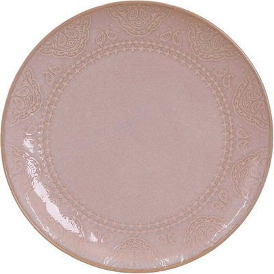 DOMOLETTI Talíř Pink arabic 26,6 cm růžový