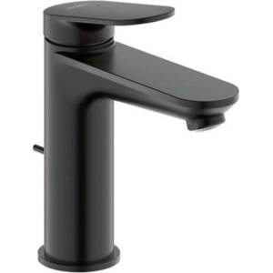 Duravit Wave - Смесител за умивалник със сифон, матово черно WA1020001046 (WA1020001046)