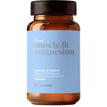 SANOPOLY Priosa®MUSCLE FIT + MAGNESIUM - 80 капсули