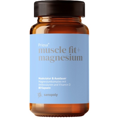 SANOPOLY Priosa®MUSCLE FIT + MAGNESIUM - 80 капсули