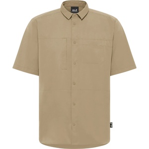 Jack Wolfskin Мъжка риза с копчета Jack Wolfskin Sierra Canyon S/S Shirt - Hazel Wood - размер XL (033-3072-0214)