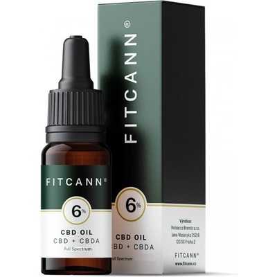 Fitcann CBD 6% olej 10 ml