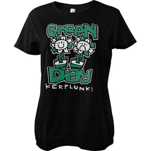 Green Day Kerplunk Тениска с къс ръкав Black L Дамски (WMX-5-GDAY012-H71-11-BK-L)