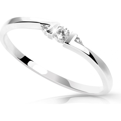 Cutie Jewellery gold Zásnubní prsten Z6714 3053 ze zlata se zirkony Bílá