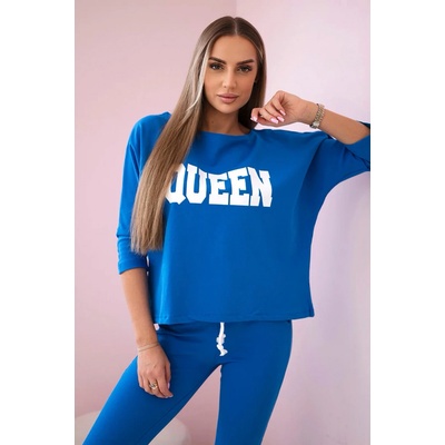 Fashionweek dámska športová tepláková súprava Queen K6697