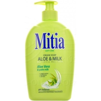 Mitia Aloe & Milk tekuté mydlo dávkovač 500 ml
