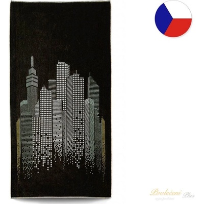 Veba Ručník ZARA Město multicolor 75 x 150 cm