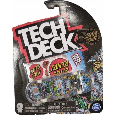 Spin Master Fingerboard Santa Cruz Lew