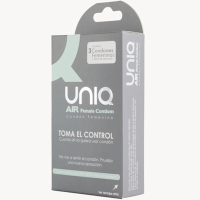 UNIQUE Uniq air female condom 3 units