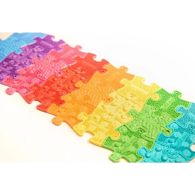 Muffik set nano puzzlíků Duha 24 ks – Zboží Dáma