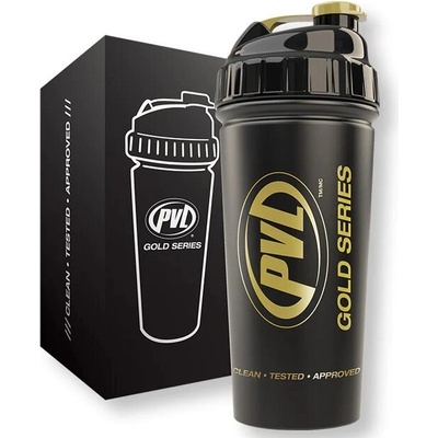 PVL Gold Series Matte Black Stainless Steel Shaker, 700 Ml