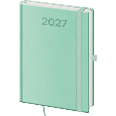 Helma 365 Print Pop A5 denní 2027 světle zelený