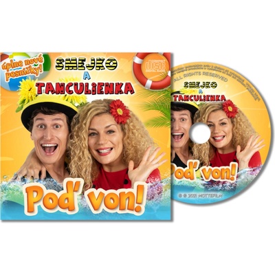 Smejko a Tanculienka - Poď von! CD