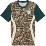 PUMA Ivory Coast Pre Match Shirt 2025 Adults - Myrtle/Orange