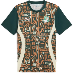 PUMA Ivory Coast Pre Match Shirt 2025 Adults - Myrtle/Orange