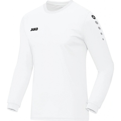 Jako Team dres dlouhý rukáv bílá