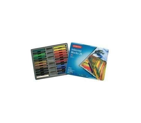 Derwent Inktense blocks 24 ks