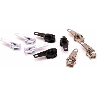 Jezdec 5mm autolock s aretací 10 ks černý