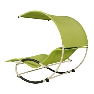 MY GARDEN Модерен шезлонг тип легло My Garden Steel Alpha MT030017_green - 200 x 141 x 178 см (3533885)