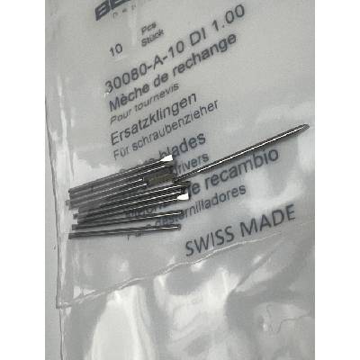 Bergeon Бласти за отвертки Bergeon 30080-A-10 DI 1.00, 10 бр