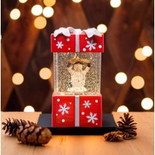 FOREVER Vianočná dekorácia CHRISTMAS SNOW LANTERN PHONE BOX FLX-2 Telefónna búdka