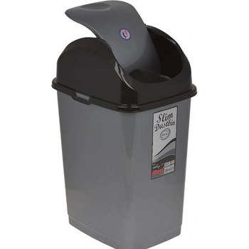 Dünya Plastik Пластмасов кош за отпадъци с капак 18л