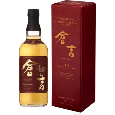 The Kurayoshi Pure Malt 12y 43% 0,7 l (kartón)